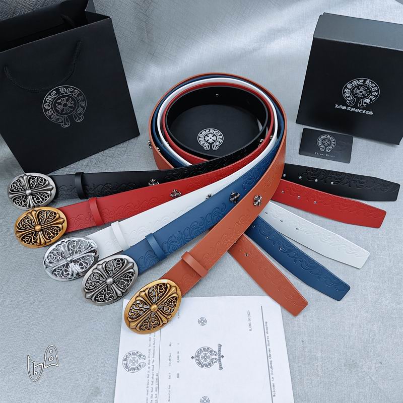 Chrome Hearts belt 38mmX90-125cm lb19